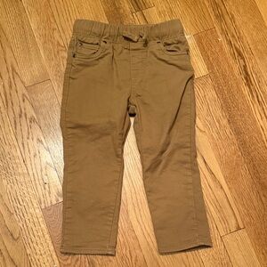 Carters Toddler Pull On Khaki Pants.